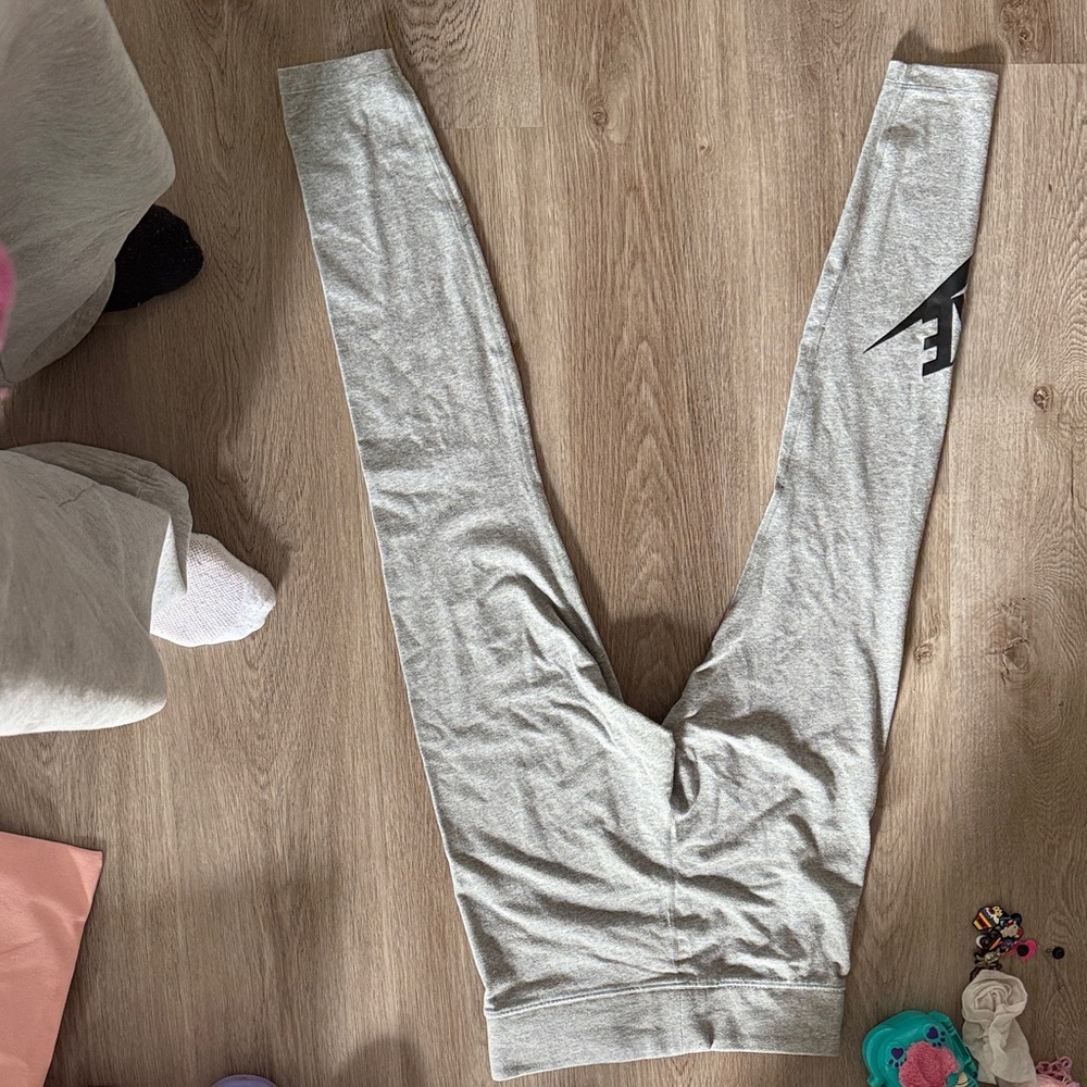 Nike Light Gray Kids Leggings